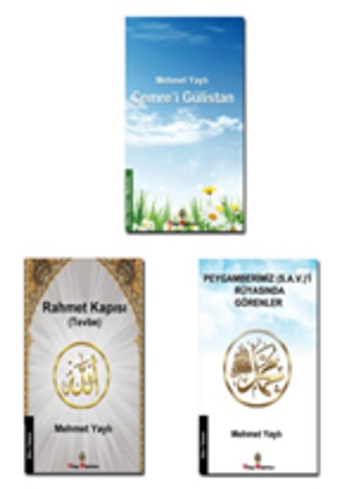 Rahmet Kapısı (Tevbe) - Rüyasında Peygamberimiz (s.a.v.)'i Görenler - Cemre'i Gülistan Dini Kitap Seti (3 Kitap)
