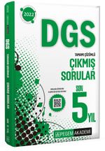 2022 DGS Tamamı Çözümlü Çıkmış Sorular Son 5 Yıl