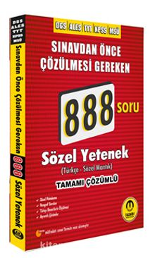DGS ALES  888 Sözel Yetenek Video Çözümlü Soru Bankası - Gizem Şen