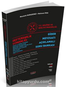 Defterdarlık Uzmanlığı Özel Sınavı Açıklamalı Soru Bankası - Dr. Mustafa Karadeniz