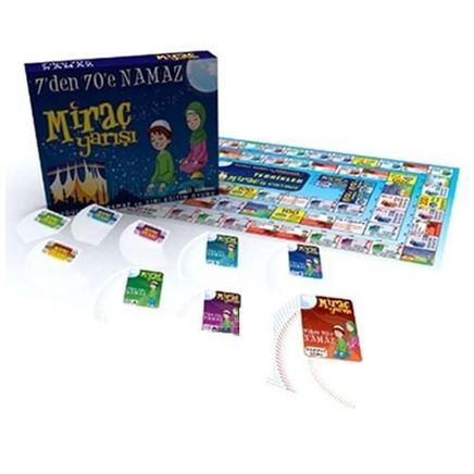 7'den 70'e Namaz Miraç Yarışı Masa Oyunu
