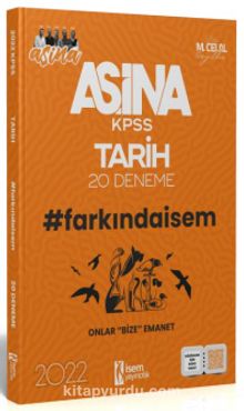 2022 KPSS Aşina Tarih 20 Deneme - Kolektif