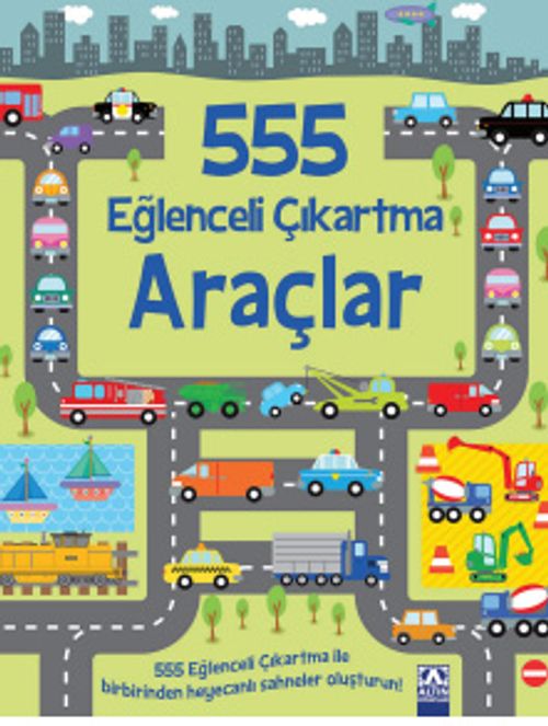 555 Eğlenceli Çıkartma - Araçlar