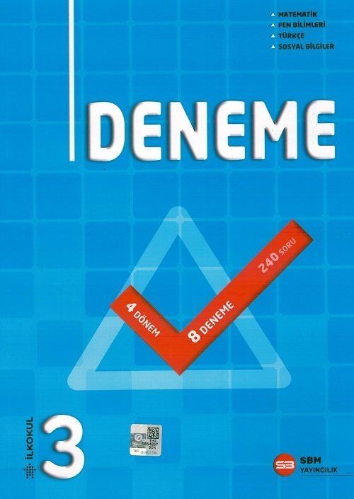 3. Sınıf 4 Dönem 8'li Deneme Sınavı