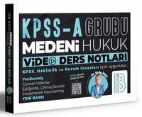 KPSS A Grubu Borçlar Hukuku Video Ders Notları 