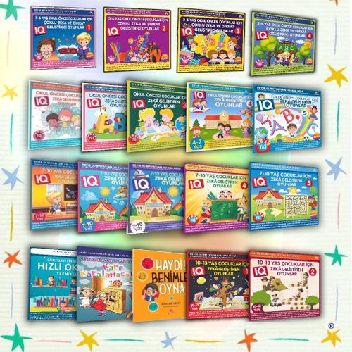 Çocuklar İçin Çoklu Zeka Seti (19 Kitap)