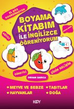 Boyama Kitabım İle İngilizce Öğreniyorum 