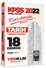2022 KPSS Genel Kültür Tonyukuk Tarih Tamamı Çözümlü 18 Deneme