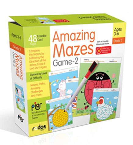 Amazing Mazes Game-2 - Grade-Level 2 - Ages 3-6