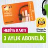 Kitapyurdu Sesli Kitap 3 Aylık Abonelik / Hediye Kartı