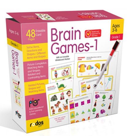 Brain Games-1 - Grade-Level 1 - Ages 3-6