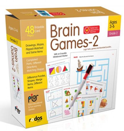 Brain Games-2 - Grade-Level 2 - Ages 3-6