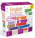 English Letters and Words - First Reading-Spelling-Letter Matching and Word Completion Game - Ages 3-6