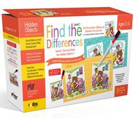 Find the Differences-1 (Level 1) - Search, Find and Mark the Hidden Objects-1 - Ages 2-5