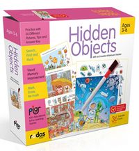 Hidden Objects - Practice With 36 Different Pictures - Search, Find And Mark - Ages 3-6