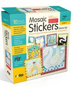 Mosaic Stickers Game Set - Mosaic Coding with Stickers and Attention Development-3 - Level 3 - Ages 4-7