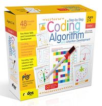 Step-by-step Coding, Algorihtm And Attention Development-1 / Grade-Level 1 / Ages 2-4