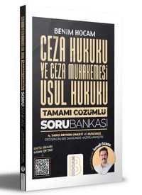 KPSS A Grubu Ceza Hukuku ve Ceza Muhakemesi Usul Hukuku Tamamı Çözümlü Soru Bankası