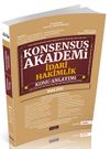 Konsensus Akademi İdari Hakimlik Maliye Konu Anlatımı