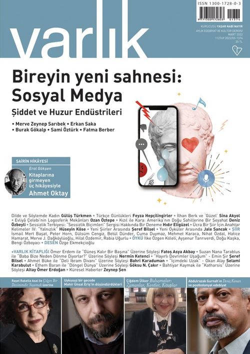 Varlık Edebiyat ve Kültür Dergisi Sayı: 1374 Mart 2022