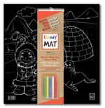 Funny Mat - Black Kutup (Tebeşirli)