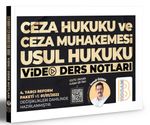 KPSS A Grubu Ceza Hukuku ve Ceza Muhakemesi Usul Hukuku Video Ders Notları 