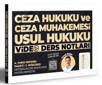 KPSS A Grubu Ceza Hukuku ve Ceza Muhakemesi Usul Hukuku Video Ders Notları 