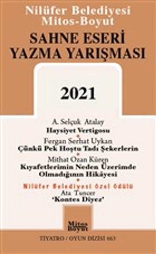 Sahne Eseri Yazma Yarışması 2021