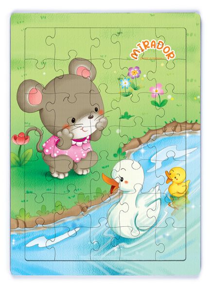 Mirador Ördekleri İzliyor Ahşap Puzzle 35 Parça (XXXV-40)