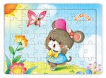 Mirador ve Kelebek Ahşap Puzzle 35 Parça (XXXV-36)