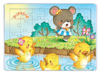 Mirador Ördeklerle Dans Ediyor Ahşap Puzzle 35 Parça (XXXV-31)