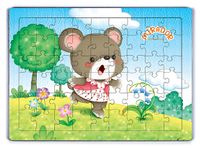 Mirador Ormanda Eğleniyor Ahşap Puzzle 54 Parça (LIV-39)