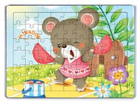 Mirador Şekilleri Öğreniyor Ahşap Puzzle 54 Parça (LIV-37)