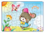 Mirador ve Kelebek Ahşap Puzzle 54 Parça (LIV-36)