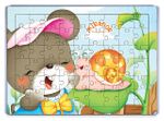 Mirador ve Arkadaşı Salyangoz Ahşap Puzzle 54 Parça (LIV-35)