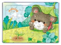 Mirador Yağmuru İzliyor Ahşap Puzzle 54 Parça (LIV-33)