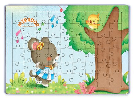 Mirador Şarkı Söylüyor Ahşap Puzzle 54 Parça (LIV-32)