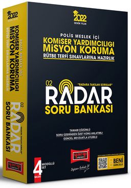 2022 Polis Meslek İçi Komiser Yardımcılığı Misyon Koruma Radar Soru Bankası