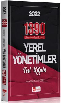Yerel Yönetimler Test Kitabı & 1390 Belediye Test Sorusu