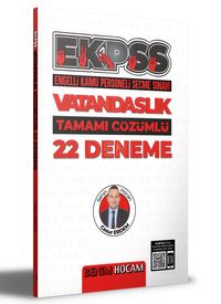2022 EKPSS Vatandaşlık Tamamı Çözümlü 22 Deneme 