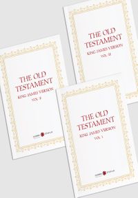 The Old Testament King James Version (3 Cilt Eski Ahit ) 