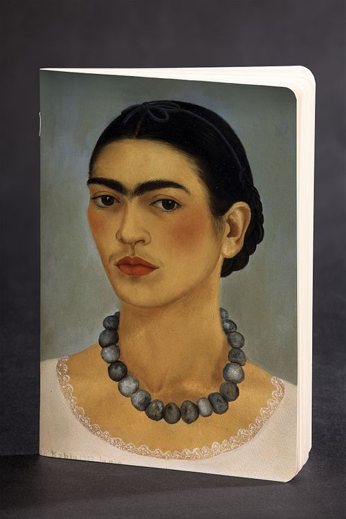 Akıl Defteri - Ressamlar Serisi - Kolyeli Otoportre - Frida Kahlo