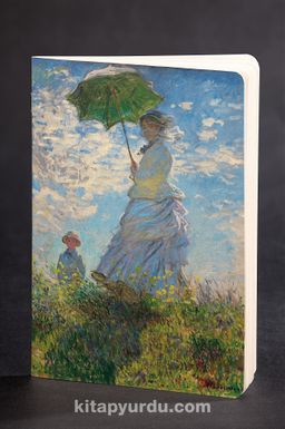 Akıl Defteri - Ressamlar Serisi - Şemsiyeli Kadın - Claude Monet