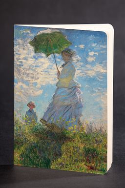 Akıl Defteri - Ressamlar Serisi - Şemsiyeli Kadın - Claude Monet