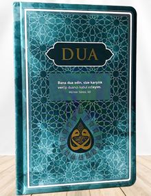 Dua (Evrad-ı Şerîfe) Rahle Boy Arapça+Türkçe (Turkuaz)