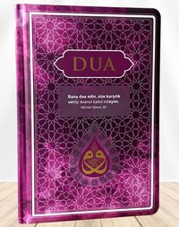 Dua (Evrad-ı Şerîfe) Rahle Boy Arapça+Türkçe (Lila)