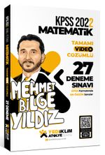 2022 KPSS Matematik Tamamı Video Çözümlü 27 Deneme Sınavı 