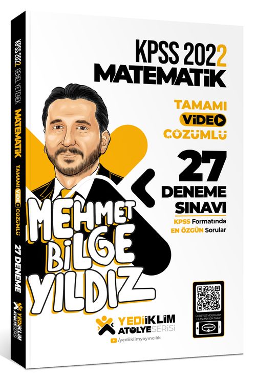 2022 KPSS Matematik Tamamı Video Çözümlü 27 Deneme Sınavı 