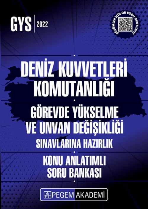 2022 Deniz Kuvvetleri Komutanlığı Görevde Yükselme Konu Anlatımlı Soru Bankası