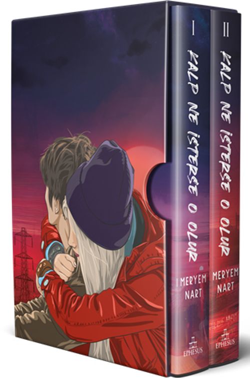 Kalp Ne İsterse O Olur Seti (2 Kitap) (Ciltli) (Meryem Nart